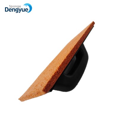 Black Handle Red Rubber Drywall Used Grout Trowel